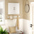 Wall-Mounted Bathroom Cabinet - MDF - Cloud White - Adjustable Shelves
