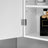 Wall-Mounted Bathroom Cabinet - MDF - Cloud White - Adjustable Shelves