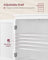 Freestanding Storage Cupboard - Wood - White - 2 Drawers