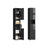 Tall Bathroom Cabinet - Wood - White