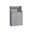 Bathroom Cabinet - Engineered Wood - Dove Grey - 2 Doors