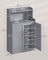 Bathroom Cabinet - Engineered Wood - Dove Grey - 2 Doors
