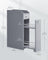 Freestanding Bathroom Cabinet - Wood - White - Slim Design with Slide Out Drawers