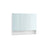 Bathroom Mirror Cabinet - Wood - Cloud White - Adjustable Shelves