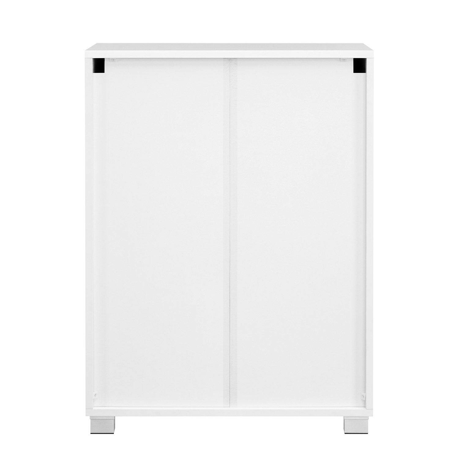 Bathroom Cabinet - Wood - White - Drawer and Adjustable Shelf