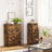Bathroom Floor Cabinet - Rustic Brown - Wooden