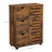 Bathroom Floor Cabinet - Rustic Brown - Wooden