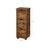 Storage Unit - MDF - Rustic Brown - Slim Design with 3 Drawers