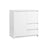 Sideboard Cabinet - Engineered Wood - Cloud White - Adjustable Shelf and Drawers