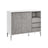 Storage Cabinet - Particle Board - Concrete Grey - Height Adjustable Shelf