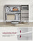 Storage Cabinet - Particle Board - Concrete Grey - Height Adjustable Shelf