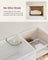 Modern Storage Sideboard - Wood - Dark Brown - Height Adjustable Shelf and Multiple Storage Options