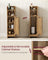 Bathroom Floor Cabinet - Engineered Wood - Honey Brown - Freestanding with Adjustable Shelves