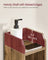 Bathroom Floor Storage Cabinet - 38L - MDF - Adjustable Shelves