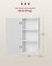 Bathroom Wall Cabinet - 30L - MDF - Wall-Mounted