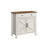 Storage Sideboard - Wood - Rustic White - Adjustable Shelf and Drawer