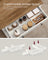Storage Sideboard - Wood - Rustic White - Adjustable Shelf and Drawer