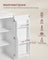 Kitchen Sideboard - 90L - Particleboard - Storage Cabinet with Adjustable Shelves