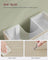 Under Sink Bathroom Cabinet - Wood - White - Featuring 3 Drawers and 2 Compartments