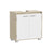 Under Sink Bathroom Cabinet - MDF - Natural Beige - Two Storage Compartments