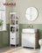 Under Sink Bathroom Cabinet - MDF - Natural Beige - Two Storage Compartments