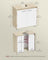 Under Sink Bathroom Cabinet - MDF - Natural Beige - Two Storage Compartments