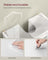 Under Sink Bathroom Cabinet - 2 Storage Compartments - Engineered Wood - Cloud White