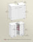 Under Sink Bathroom Cabinet - 2 Storage Compartments - Engineered Wood - Cloud White
