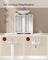 Under Sink Bathroom Cabinet - 30L - MDF - 2 Drawers