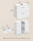 Under Sink Bathroom Cabinet - 30L - MDF - 2 Drawers