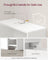 Tall Bathroom Cabinet - Wood - Classic White - Freestanding Slim Storage with Drawers and Adjustable Shelf