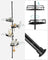 4-Tier Corner Shower Caddy - Ink Black - Rust-Resistant