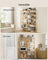 Bamboo Storage Shelf - Natural Beige - Six-Tier Multifunctional Unit