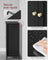 Bathroom Cabinet - Wood - Ink Black - Freestanding with Adjustable Shelves
