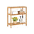 Bamboo Storage Stand Shelf - Bamboo - Natural - 3-Tier Design with Versatile Use
