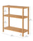 Bamboo Storage Stand Shelf - Bamboo - Natural - 3-Tier Design with Versatile Use
