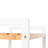 5-Tier Storage Shelf - Bamboo - White and Natural - Adjustable Heights