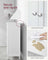Freestanding Bathroom Cabinet - Wood - White - Double Door with Adjustable Shelves