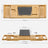 Bamboo Bath Tray - Natural - Luxury Extendable Design with Tablet and Cup Holders