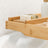 Bamboo Bath Tray - Natural - Luxury Extendable Design with Tablet and Cup Holders
