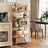 5-Tier Storage Shelf - Bamboo - Natural - Kitchen