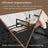 Laundry Hamper - Metal - Rustic Brown and Black - Pull-Out Liner with Shelf
