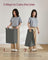 Laundry Basket - Metal Frame - Slate Grey - Pull-Out and Removable Design