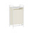 Pull-Out Laundry Basket - Metal Frame - Cream White - Removable Laundry Bag