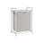 Laundry Basket - Metal Frame - Rustic Brown and Black - 65L Capacity with Pull-Out and Removable Bag