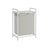 Laundry Basket - Metal Frame - Rustic Brown and Black - Pull-Out and Removable Bag