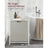 Laundry Basket - Metal Frame - Rustic Brown and Black - 65L Capacity with Pull-Out and Removable Bag