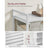 Laundry Basket - Metal Frame - Rustic Brown and Black - 65L Capacity with Pull-Out and Removable Bag