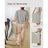Laundry Basket - Metal Frame - Rustic Brown and Black - 65L Capacity with Pull-Out and Removable Bag