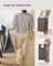 Laundry Hamper - Metal Frame - Rustic Brown and Black - 2-Compartment with Shelf and Removable Bags